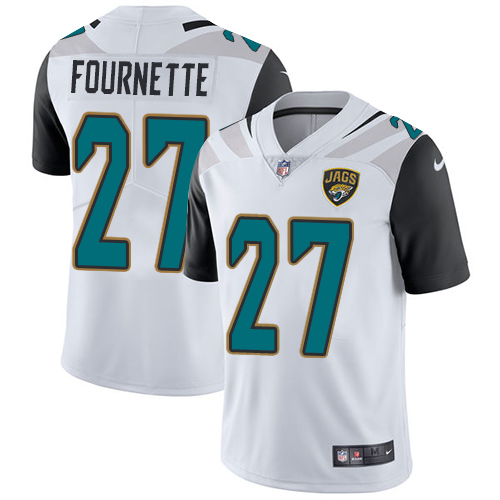 2019 Men Jacksonville Jaguars 27 Fournette white Nike Vapor Untouchable Limited NFL Jersey